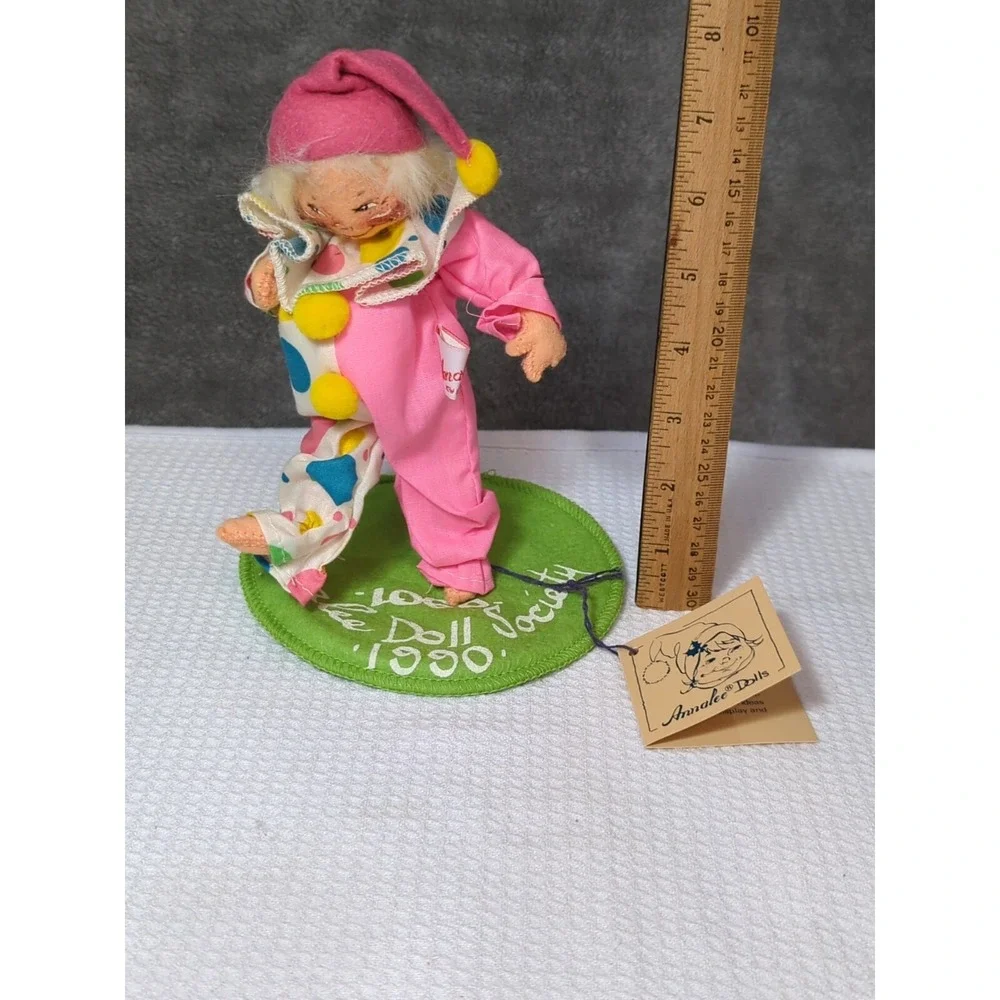 ANNALEE BUNNY RABBIT Artist Paint palette Raincoat kid Clown Slingshot boy lot